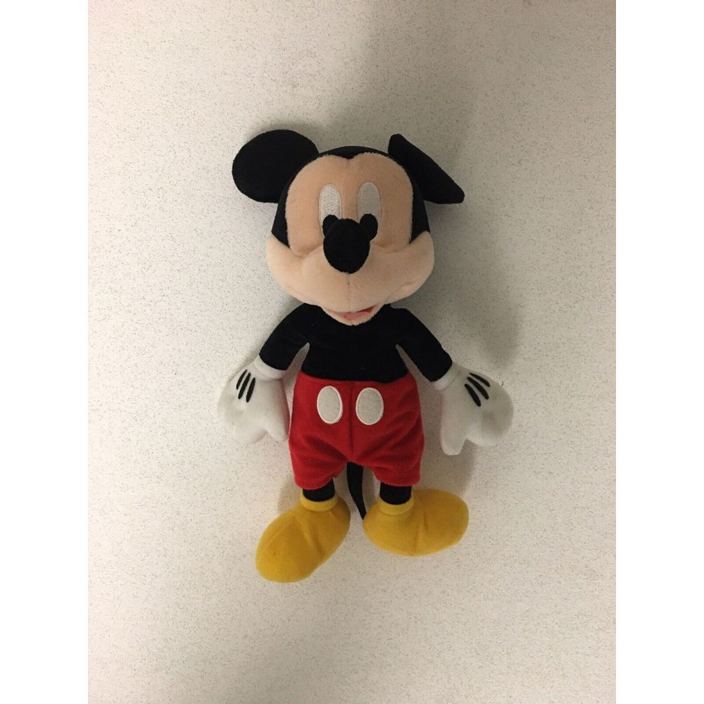 Mickey Mouse 11" Stuffed Animal Plush Toy Disney‎ Vtg